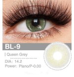 Lenti a contatto Lenti Cosplay Queen Grey 14.2 MM - Pidak Shop grigio – ideali per cosplay e fotografia
