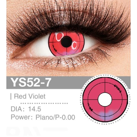 Lenti a contatto Lenti Cosplay Red Violet 14.5 MM - Pidak Shop viola – ideali per cosplay e fotografia