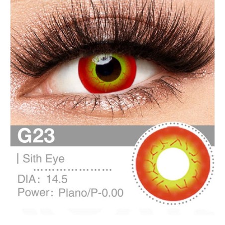 Lenti a contatto Lenti Cosplay Sith Eye 14.5 MM - Pidak Shop – ideali per cosplay e fotografia