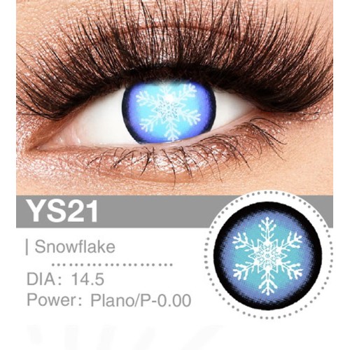 Lenti a contatto Lenti Cosplay Snowflake 14.5 MM - Pidak Shop – ideali per cosplay e fotografia