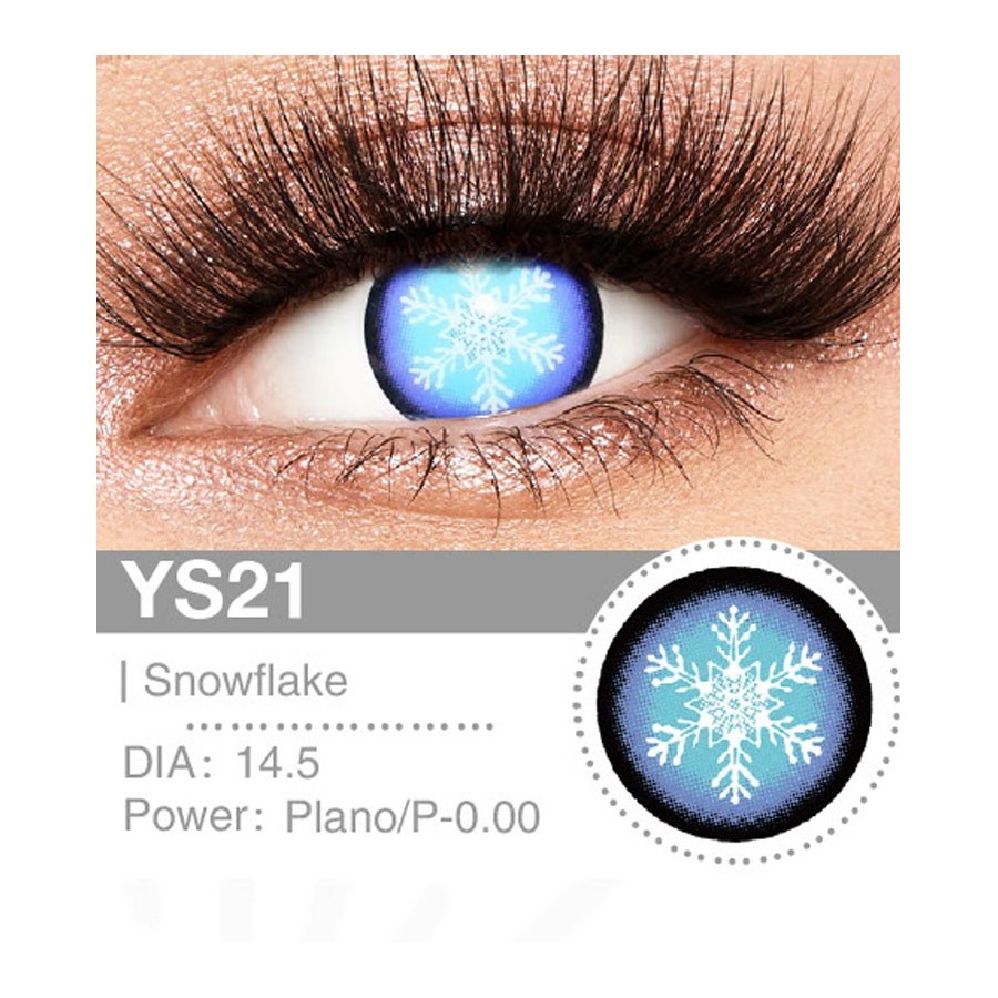 Lenti a contatto Lenti Cosplay Snowflake 14.5 MM - Pidak Shop – ideali per cosplay e fotografia
