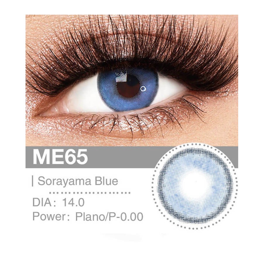 Lenti a contatto Lenti Cosplay Sorayama Blue 14.0 MM - Pidak Shop blu – ideali per cosplay e fotografia