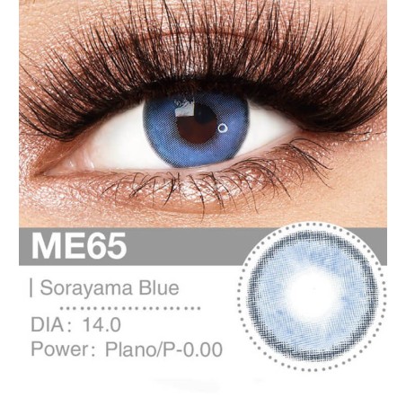 Lenti a contatto Lenti Cosplay Sorayama Blue 14.0 MM - Pidak Shop blu – ideali per cosplay e fotografia