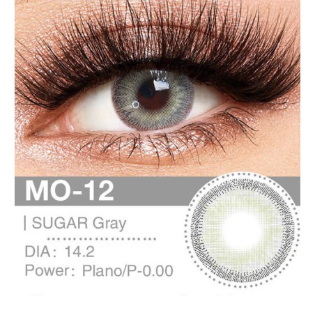 Lenti a contatto Lenti Cosplay Sugar Gray 14.2 MM - Pidak Shop grigio – ideali per cosplay e fotografia