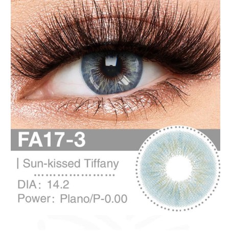 Lenti a contatto Lenti Cosplay Sun-kissed Tiffany 14.2 MM - Pidak Shop – ideali per cosplay e fotografia