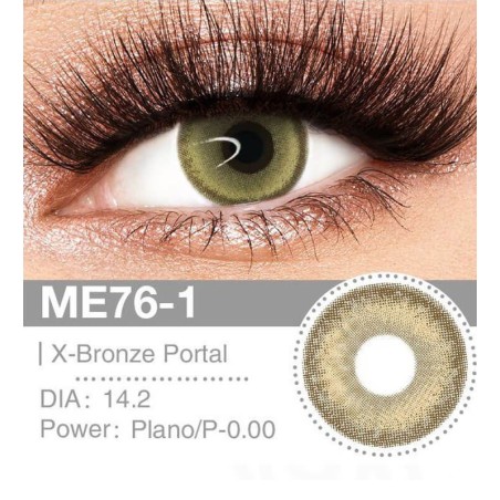 Lenti a contatto Lenti Cosplay X-Bronze Portal 14.2 MM - Pidak Shop – ideali per cosplay e fotografia
