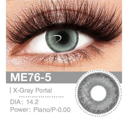 Lenti a contatto Lenti Cosplay X-Gray Portal 14.2 MM - Pidak Shop grigio – ideali per cosplay e fotografia