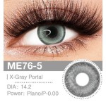 Lenti a contatto Lenti Cosplay X-Gray Portal 14.2 MM - Pidak Shop grigio – ideali per cosplay e fotografia