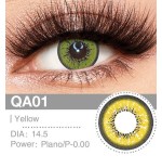Lenti a contatto Lenti Cosplay Yellow 14.5 MM - Pidak Shop giallo – ideali per cosplay e fotografia