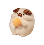 Peluche Carlino Kawaii con Pollo 23 cm morbido e di alta qualità