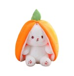 Peluche Coniglio Carota con Chiusura 48 cm morbido e di alta qualità