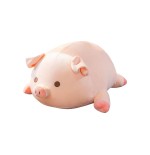 Peluche Maialino Kawaii Steso 50 cm morbido e di alta qualità