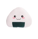 Peluche Onigiri Chibi Felice 40 cm morbido e di alta qualità