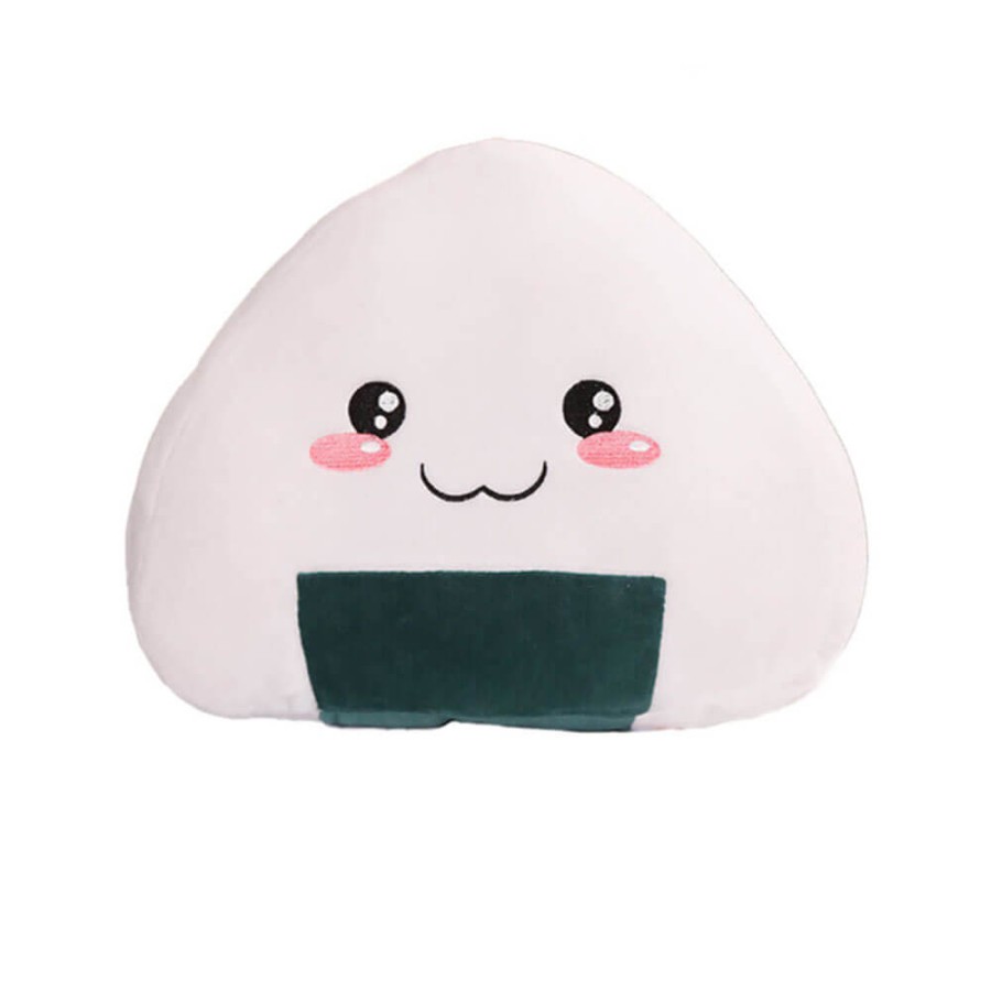 Peluche Onigiri Chibi Felice 45 cm morbido e di alta qualità