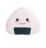Peluche Onigiri Chibi Felice 45 cm morbido e di alta qualità