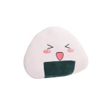 Peluche Onigiri Chibi Occhi Chiusi 30 cm morbido e di alta qualità