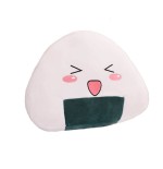 Peluche Onigiri Chibi Occhi Chiusi 45 cm morbido e di alta qualità