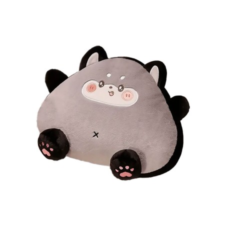 Peluche Scoiattolo Chibi Nero 45 cm morbido e di alta qualità