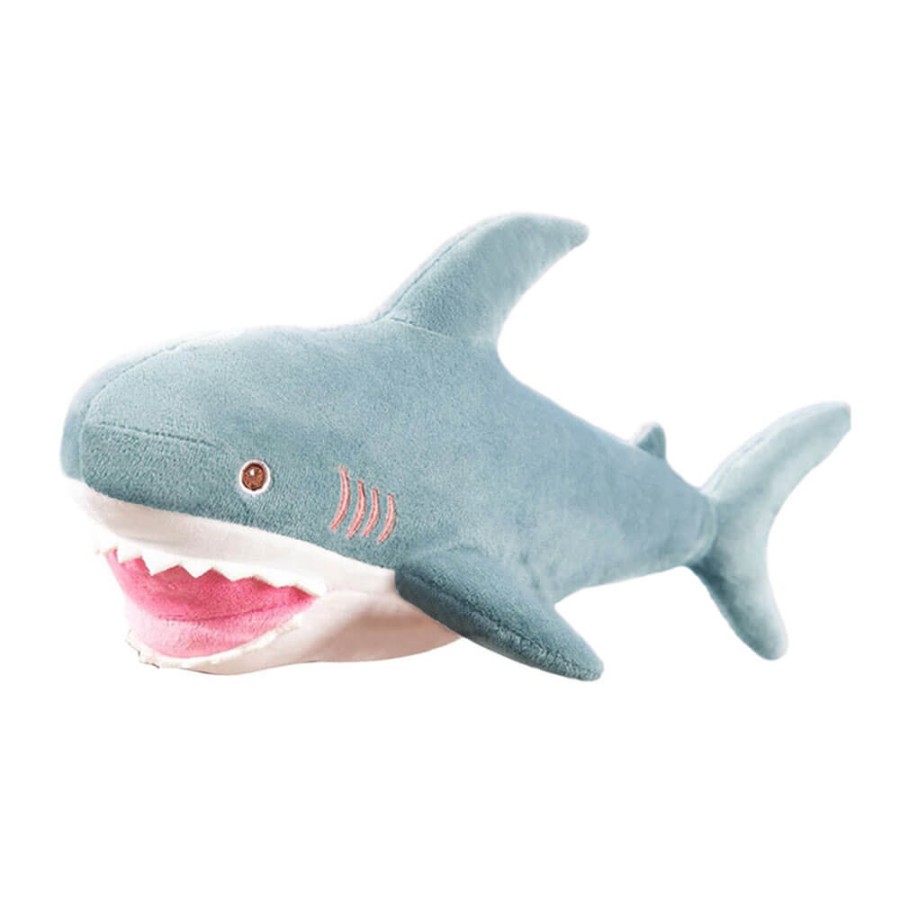 Peluche Squalo Azzurro 100 cm morbido e di alta qualità