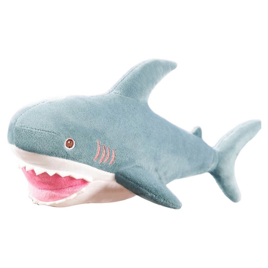 Peluche Squalo Azzurro 120 cm morbido e di alta qualità