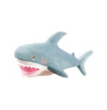 Peluche Squalo Azzurro 60 cm morbido e di alta qualità
