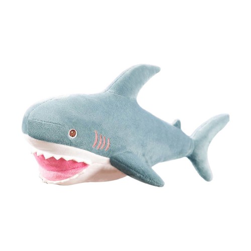 Peluche Squalo Azzurro 80 cm morbido e di alta qualità