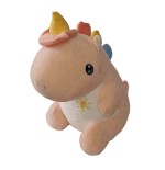 Peluche Unicorno Rosa 40 cm morbido e di alta qualità