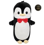 Pippin Peluche Pinguino 50 cm Esclusivo PIDAK – Pinguino Kawaii con Papillon Rosso Morbido da Collezione